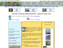 Tablet Screenshot of alpinesandgrasses.co.uk